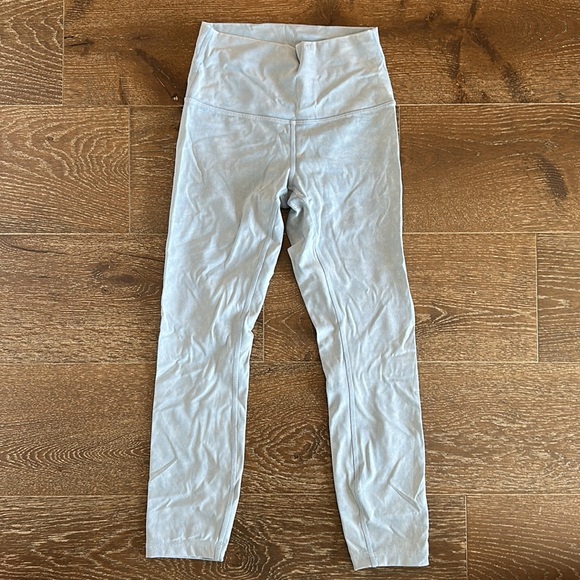 Lululemon sky blue wunder under leggings - Picture 3 of 3